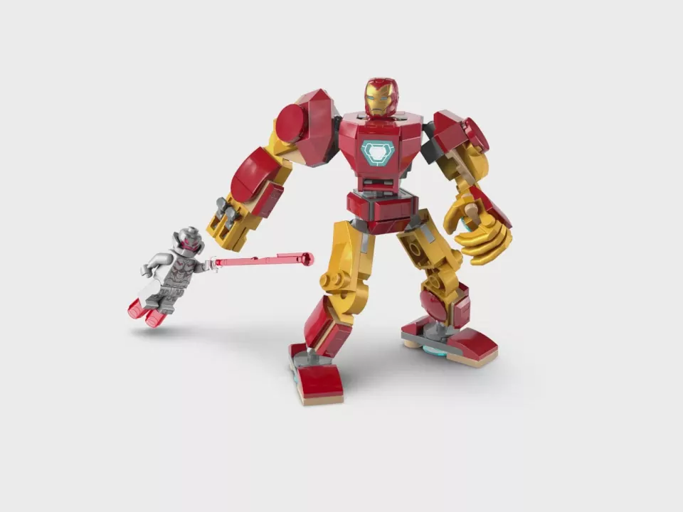 LEGO® Marvel. Mech Iron Mana kontra Ultron 76307 - tantis.pl