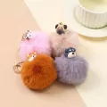 Brelok z pomponem Pieski mix HAPPY COLOR - tantis.pl