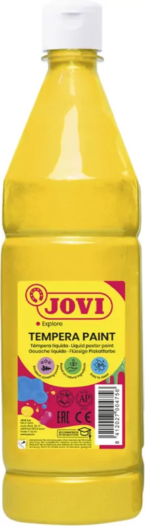 Farba plakatowa JOVI 1000ml żółta - tantis.pl