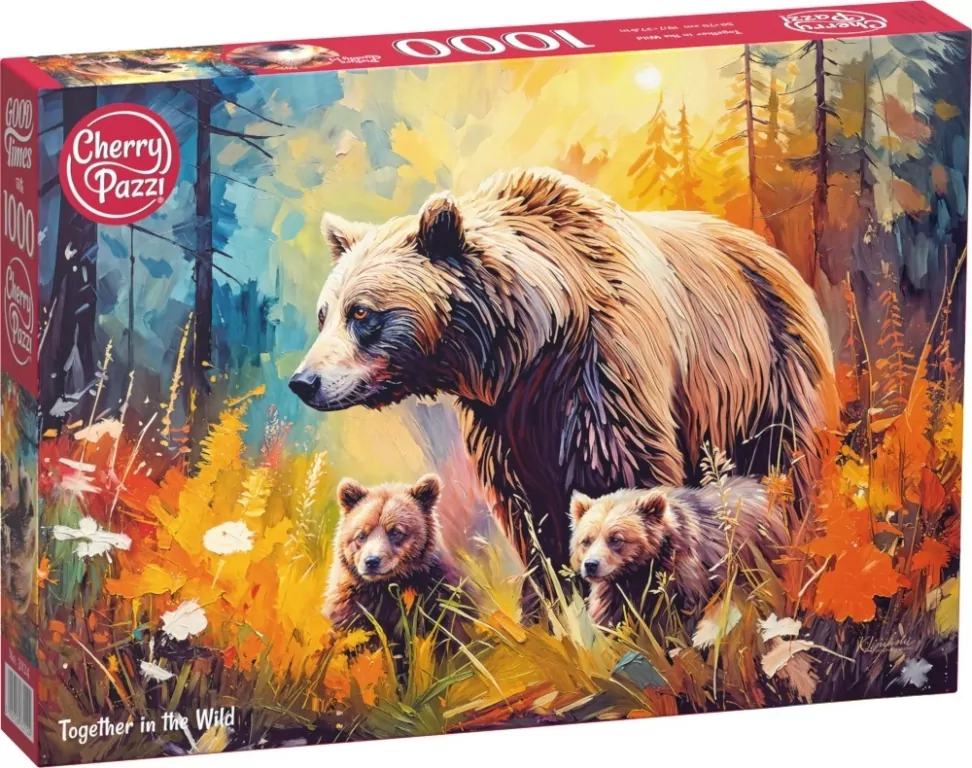 Puzzle 1000 CherryPazzi Together in the Wild 31124 - tantis.pl