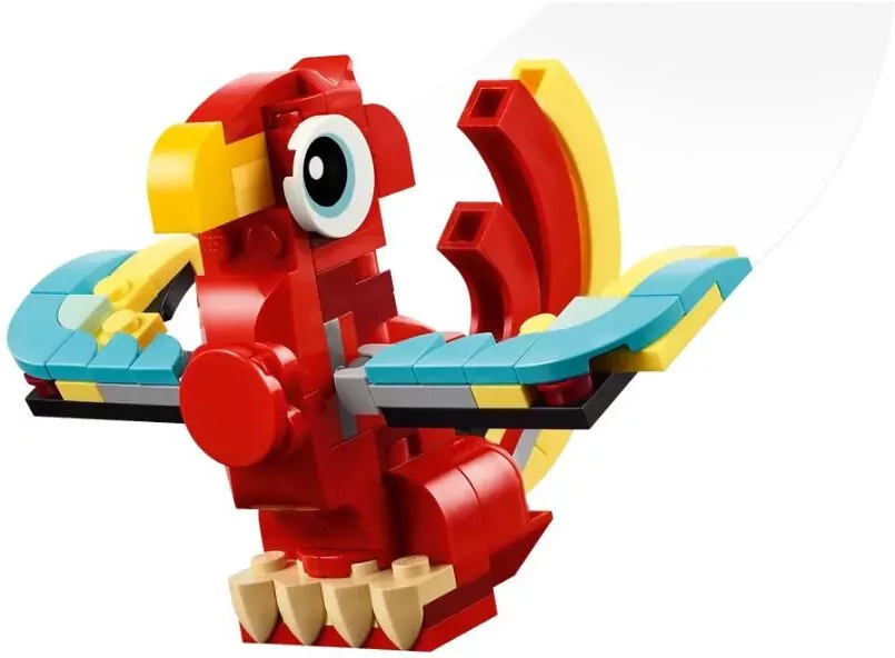 LEGO® Creator. Czerwony smok 31145 - tantis.pl
