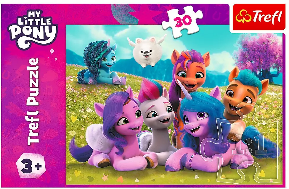 Puzzle 30. Przyjacielskie Koniki Pony - tantis.pl