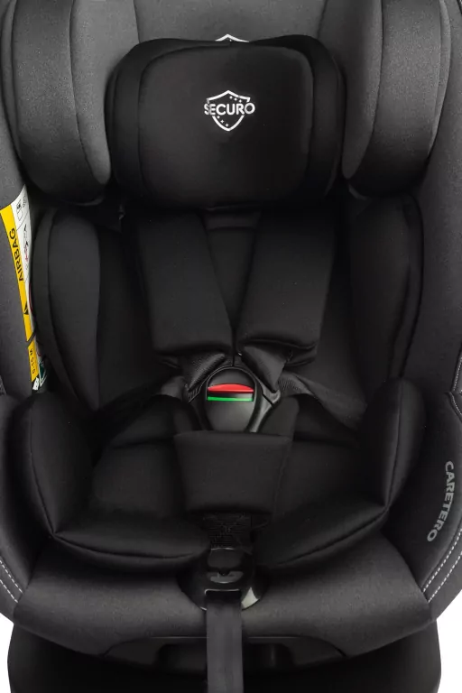 Caratero Fotelik Securo I-Size szary (40-150cm) - tantis.pl