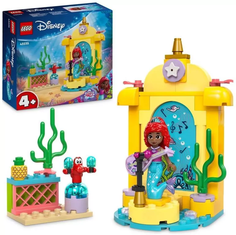 LEGO® Disney. Scena muzyczna Arielki. 43235 - tantis.pl