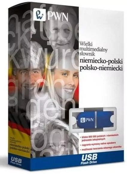 Pendrive - Wielki Multimedialny słownik niemiecko-polski polsko-niemiecki - tantis.pl