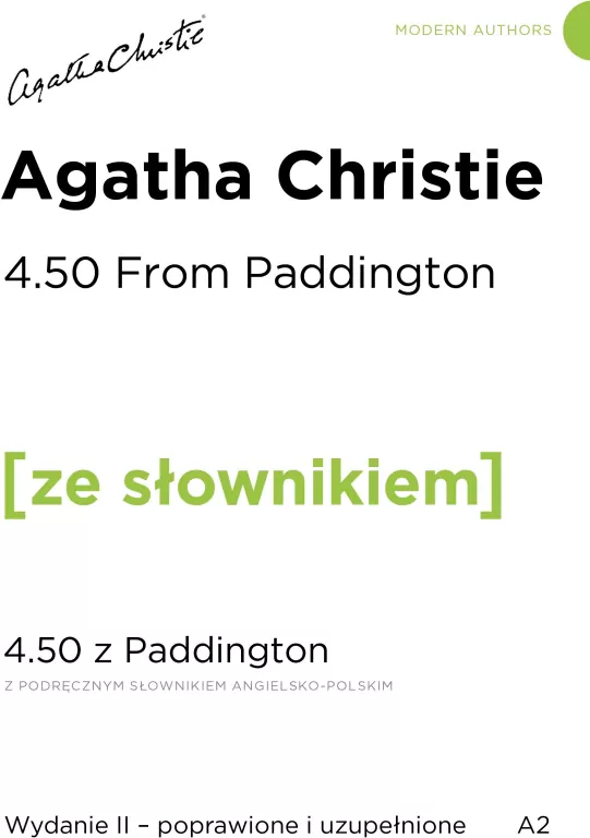 4.50 From Paddington/ 4.50 z Paddington - tantis.pl