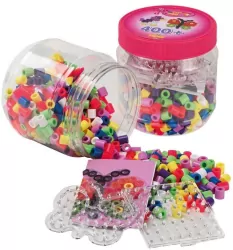 Koraliki Maxi i podstawki w pojemniku 400el