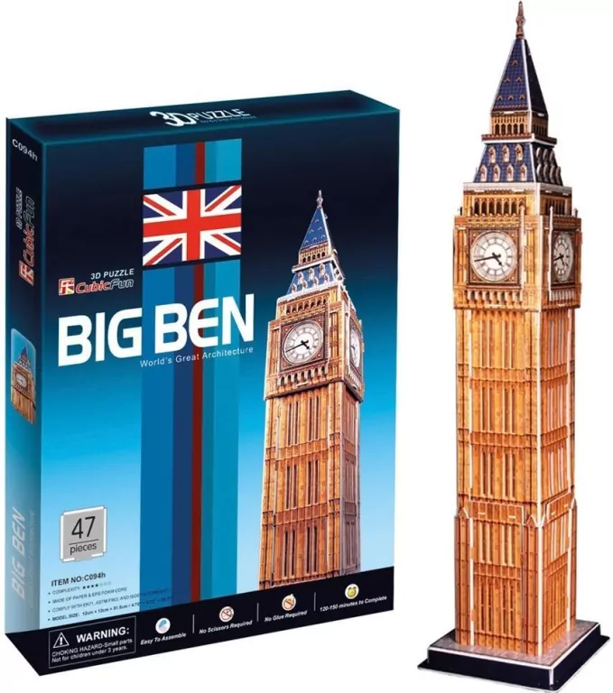 Puzzle 3D Big Ben - tantis.pl