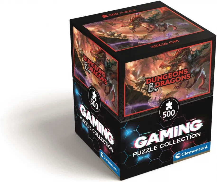Puzzle 500 Cubes Dungeons & Dragons - tantis.pl