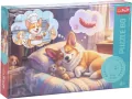 Puzzle 60 Corgi w krainie snów TREFL - tantis.pl