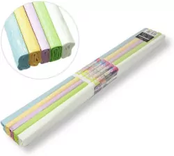 Bibuła marszczona. Perłowa