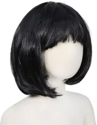 Peruka bob czarna
