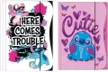 Teczka A4 z gumką Stitch mix - tantis.pl