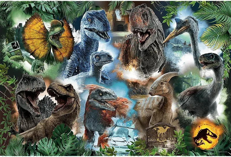 Puzzle 300 Ulubione dinozaury - tantis.pl