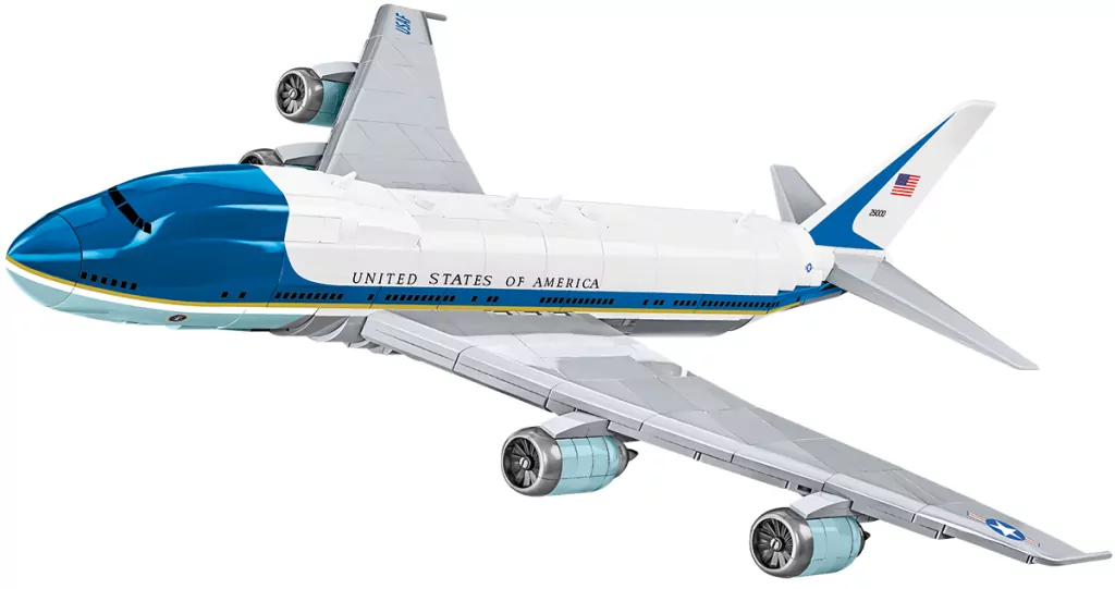 Klocki Cobi. Boeing 747 Air Force One - tantis.pl