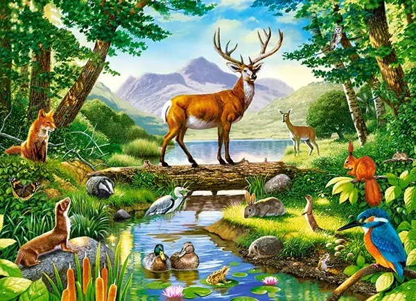 Woodland Harmony. Puzzle 300 elementów - tantis.pl