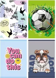 Zeszyt A5/32K linia. Mix