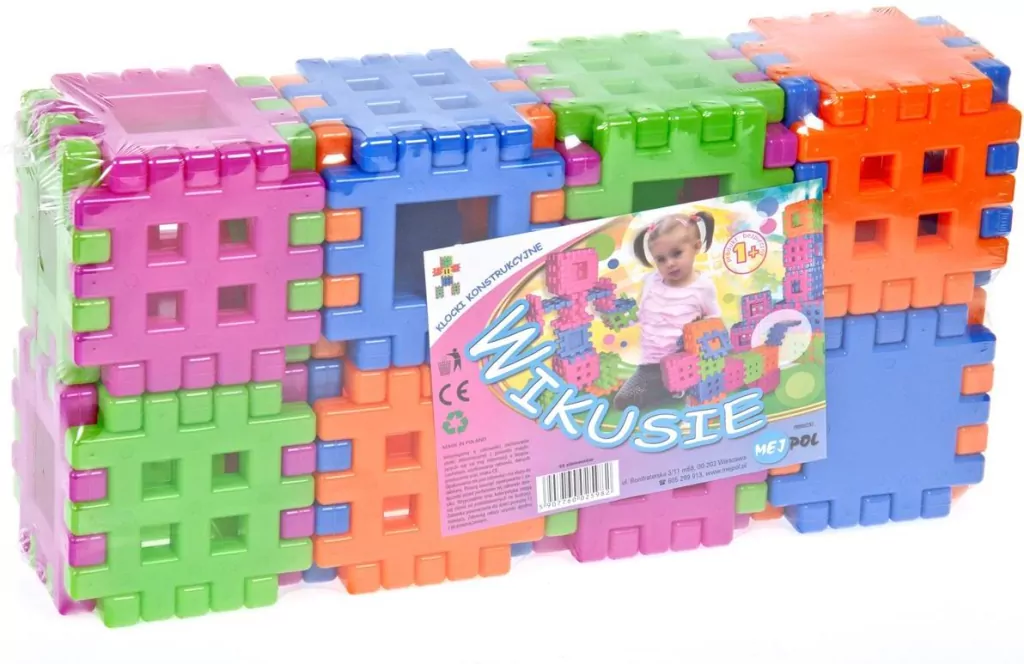 Tupiko. Klocki konstrukcyjne Wikusie, 48 elementów - tantis.pl