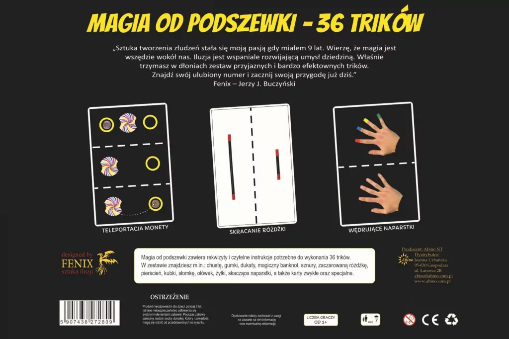 Magia od podszewki 36 trików - tantis.pl