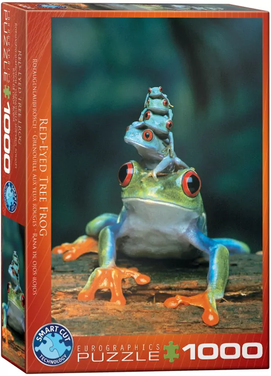Puzzle 1000. Żaby - tantis.pl