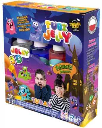 Tubi Jelly. Potworki. 3 kolory - tantis.pl