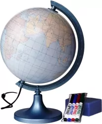 Globus konturowy podświetlany 32cm