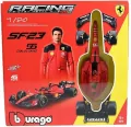 Ferrari Formula Model Kit With Helmet & Stand - tantis.pl