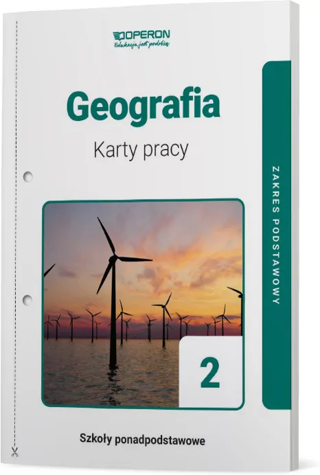 Geografia 2. Karty pracy. Szkoły ponadpodstawowe. Zakres podstawowy - tantis.pl