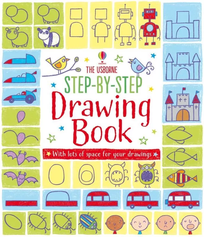 Step-by-Step Drawing Book - tantis.pl