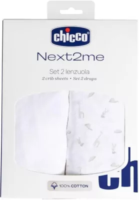 Prześcieradło Next2Me Forever G/D bawełna cloud