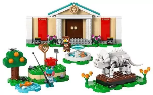 LEGO®Animal Crossing.  Blathers i kolekcja muzealna 77056 - tantis.pl