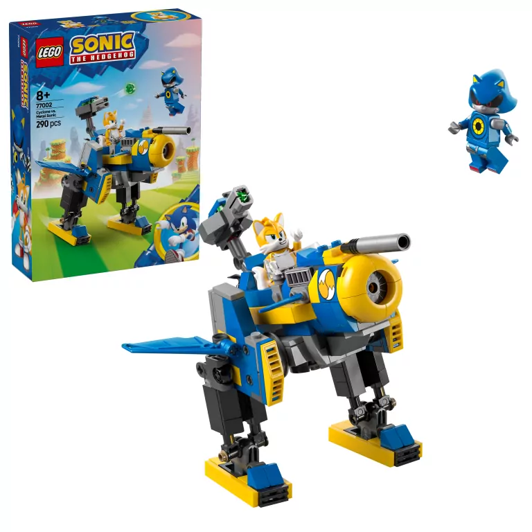 LEGO® Sonic The Hedgehog. Cyclone kontra Metal Sonic 77002 - tantis.pl