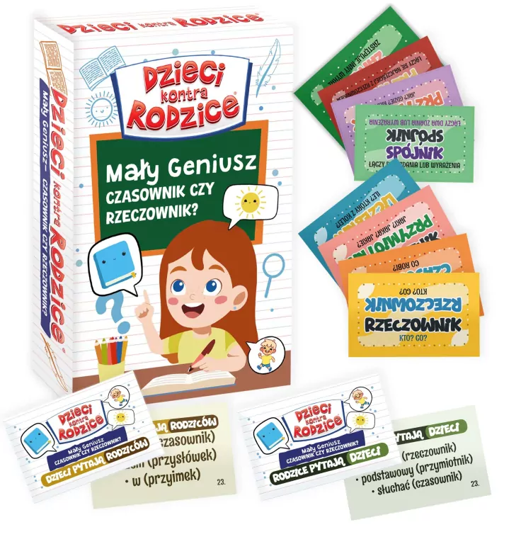 Dzieci kontra Rodzice. Czasownik czy Rzeczownik? - tantis.pl