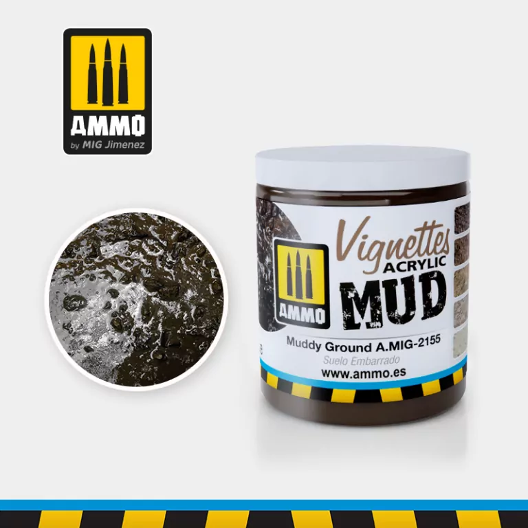 Ammo: Acrylic Mud - Vignettes - Muddy Ground (100 ml) - tantis.pl