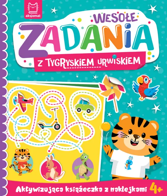 Wesołe zadania z tygryskiem urwiskiem - tantis.pl