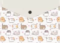 Teczka koperta A5 pp z nadrukiem kittens - tantis.pl