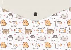 Teczka koperta A5 pp z nadrukiem kittens