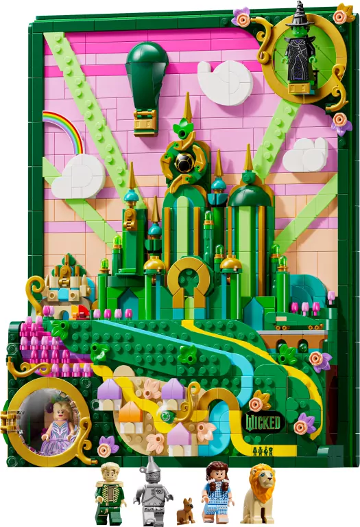 LEGO® Wicked. Obraz Emerald City 75685 - tantis.pl