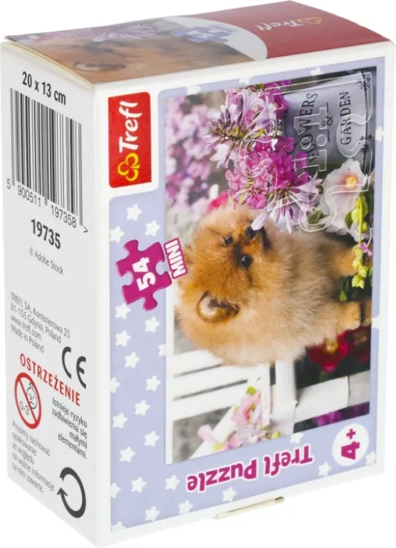 Puzzle 54 mini. Urocze zwierzątka 4 - tantis.pl