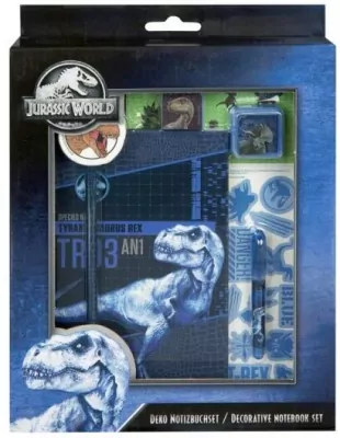 Zestaw kreatywny notes + kcesoria 8el