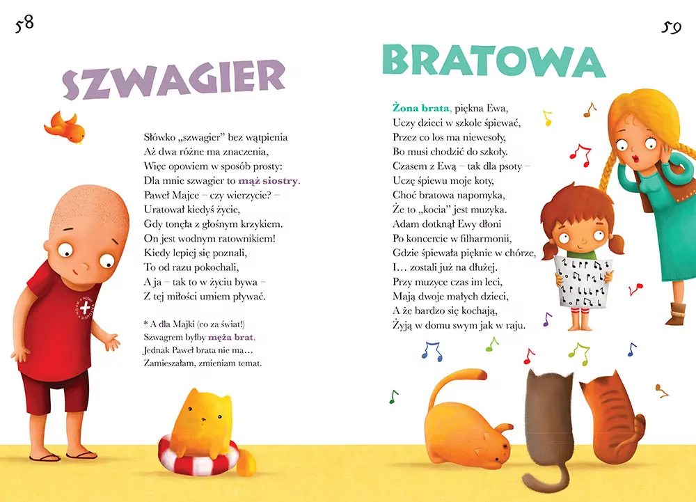 Moja rodzina. Rymowanki dla dzieci. 64 strony w kolorze - tantis.pl