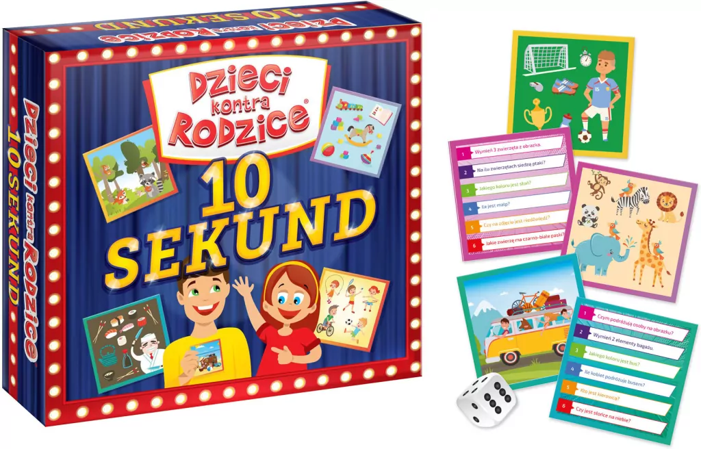 Dzieci kontra rodzice. 10 sekund - tantis.pl