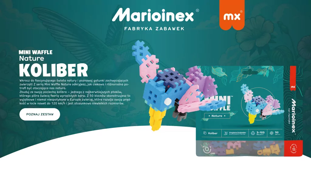 Mini Waffle Nature. Koliber - tantis.pl