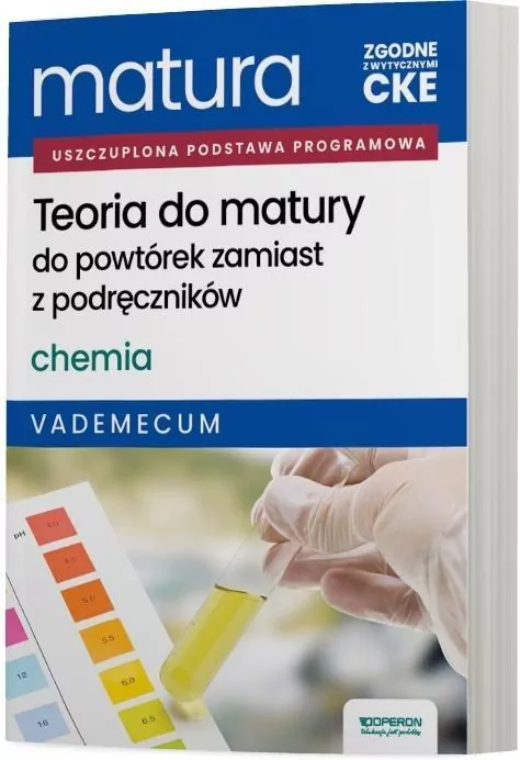 Matura 2026 Chemia Teoria do matury Vademecum ZR - tantis.pl