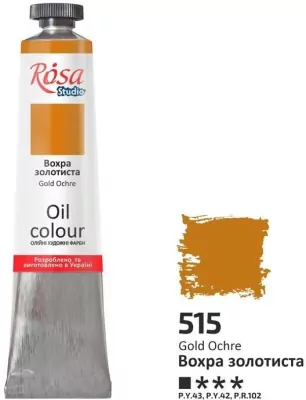 Farba olejna gold ochre 515 45ml