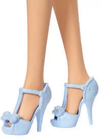 Barbie Fashionistas. Lalka w sukience niebieska - tantis.pl