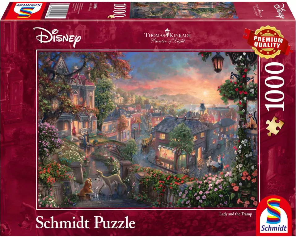 Puzzle PQ 1000. Zakochany kundel - tantis.pl