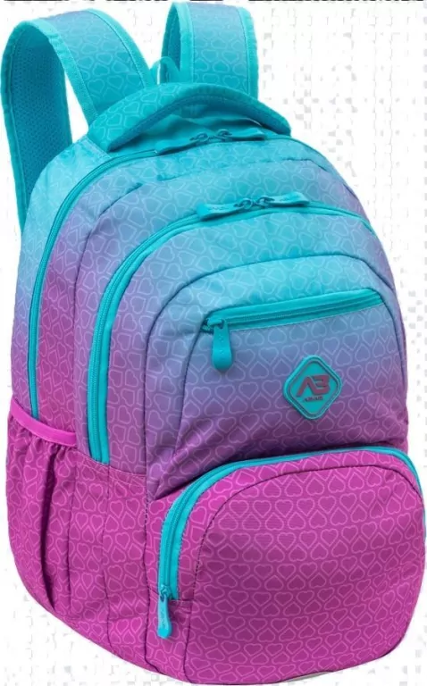 Plecak Hexagon Mint Ombre ASTRA - tantis.pl