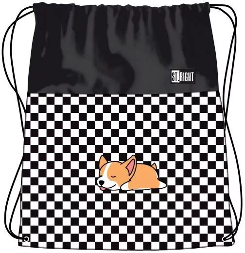 Worek na obuwie Sleepy Corgi - tantis.pl