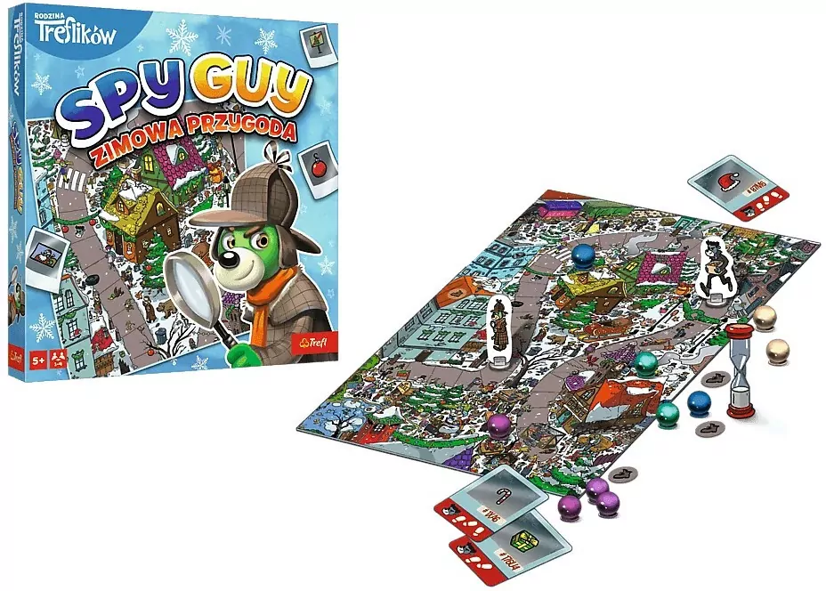 Spy Guy. Zimowa przygoda. Rodzina Treflików - tantis.pl